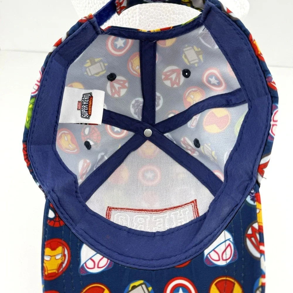 Marvel Super Hero Adventure Baseball Cap Hat Kid Boy OSFM Embroidered Strap Back